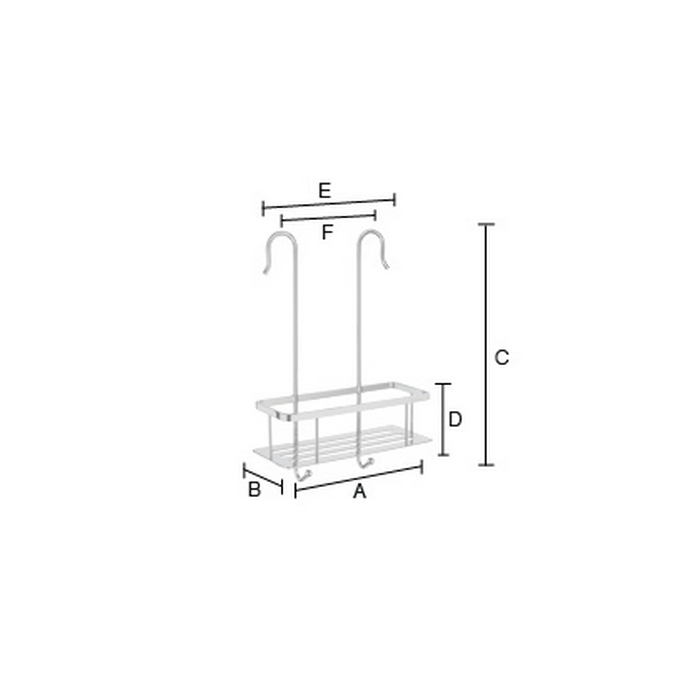 Smedbo Sideline DK3048 draadkorf voor douchekraan 25 cm chroom