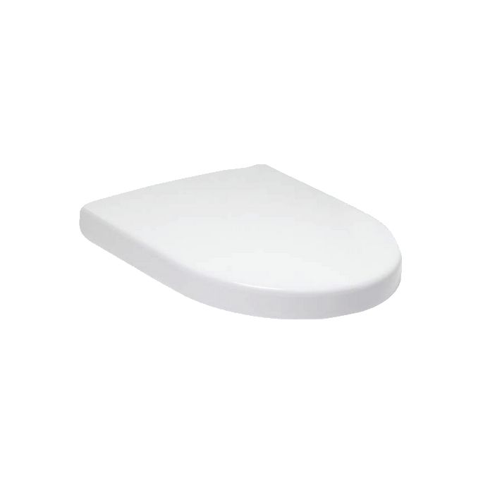 Villeroy en Boch Subway 1.0 Compact 9M66S101 toiletzitting met deksel wit