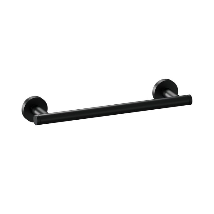 Brauer 5-S-219 handdoekrek 30cm mat zwart