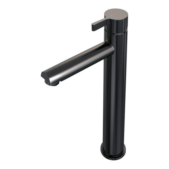 Brauer Edition 5-GM-002-HD1 verhoogde opbouw wastafelmengkraan model E gunmetal geborsteld PVD