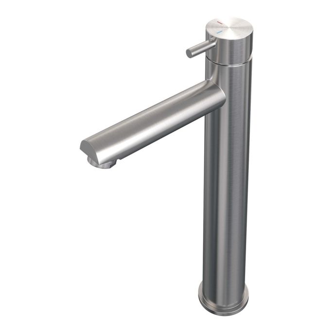 Brauer Edition 5-NG-002-HD5 verhoogde opbouw wastafelmengkraan model B RVS geborsteld PVD