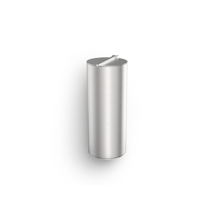 Decor Walther 0615159 BIN 4 afvalbak met deksel mat donker metaal