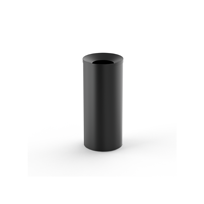 Decor Walther 0615560 DW 230 afvalbak mat zwart