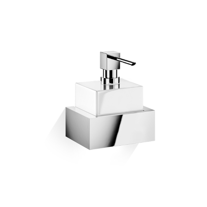 Decor Walther Brick 0595000 BK WSP N zeepdispenser wand chroom/ porselein wit