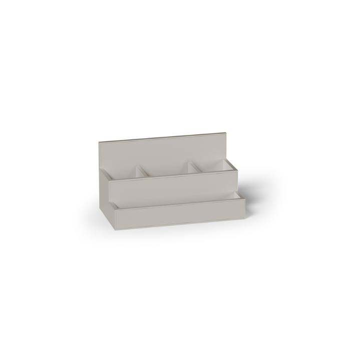 Decor Walther Brownie 0937049  BROWNIE Storage multi box kunstleder taupe