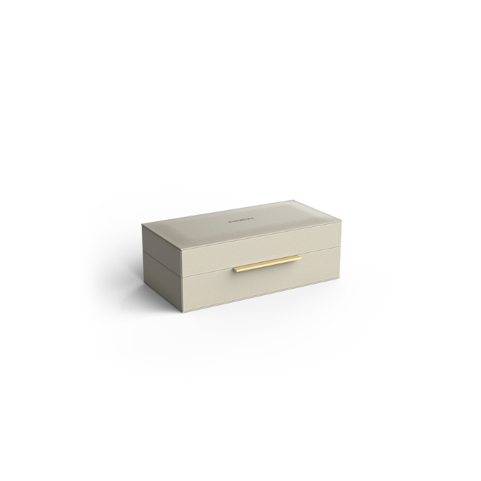 Decor Walther Brownie 0939747 BROWNIE BOX S multi box met deksel kunstleder zand