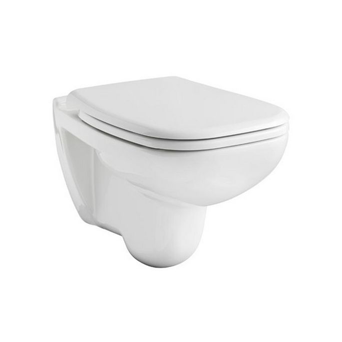 Pressalit Code 778000-DD8999 toiletzitting met deksel wit