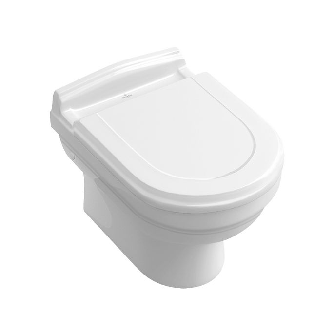 Villeroy en Boch Hommage 8809S1R3 toiletzitting met deksel pergamon *niet meer leverbaar*