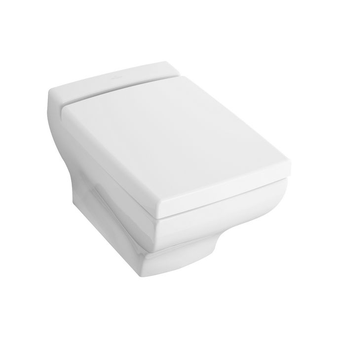 Villeroy en Boch La Belle 9M12S1R1 toiletzitting met deksel wit