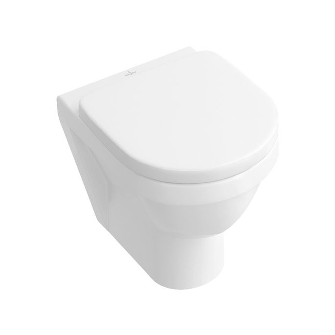 Villeroy en Boch Omnia Architectura Compact 9M66E101 toiletzitting met deksel wit