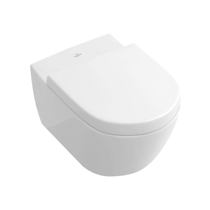 Villeroy en Boch Subway 2.0 9M68S101 toiletzitting met deksel wit