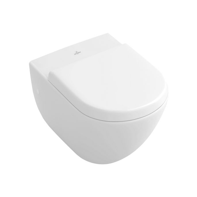 Villeroy en Boch Subway 9M55Q101 toiletzitting met deksel wit