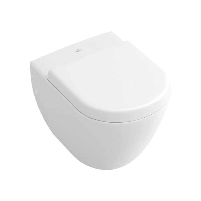 Villeroy en Boch Subway 1.0 Compact 9M66Q1R3 toiletzitting met deksel pergamon *niet meer leverbaar*