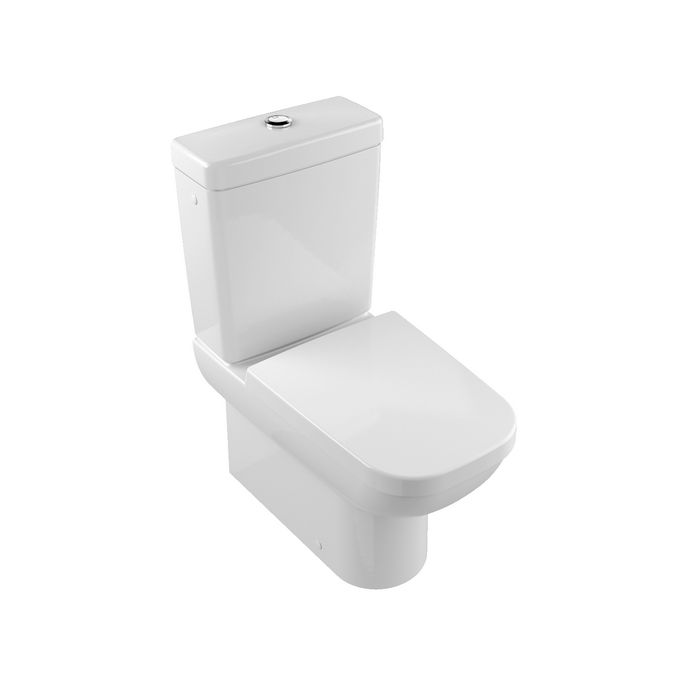 Villeroy en Boch Joyce 9M52S101 toiletzitting met deksel wit