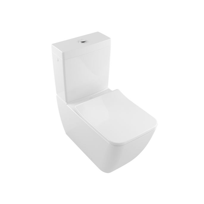 Villeroy en Boch Venticello Slimseat 9M79S101 toiletzitting met deksel wit