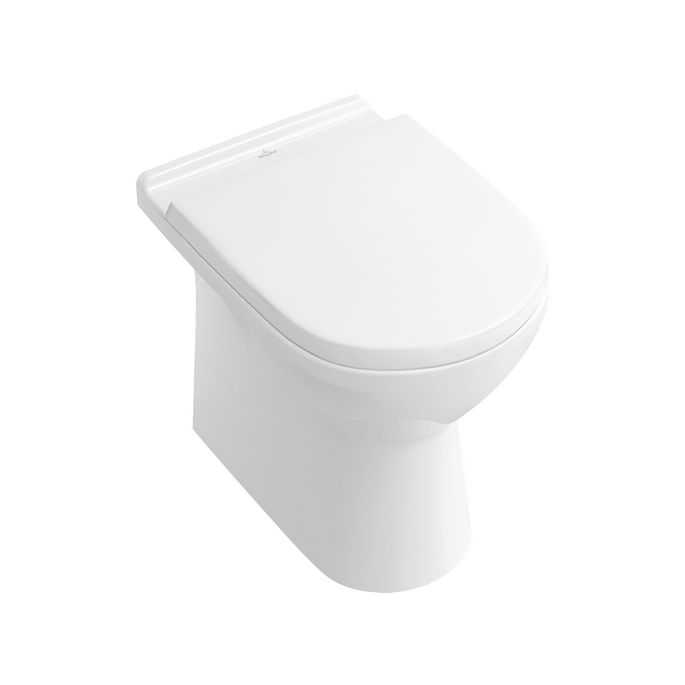 Villeroy en Boch O.Novo 9M38S101 toiletzitting met deksel wit