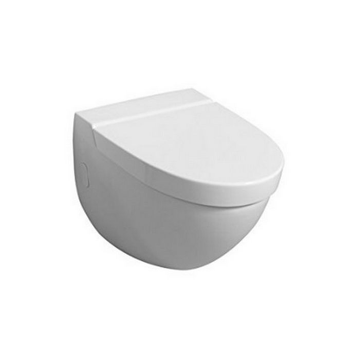 Keramag F1 574100 toilet seat with lid white