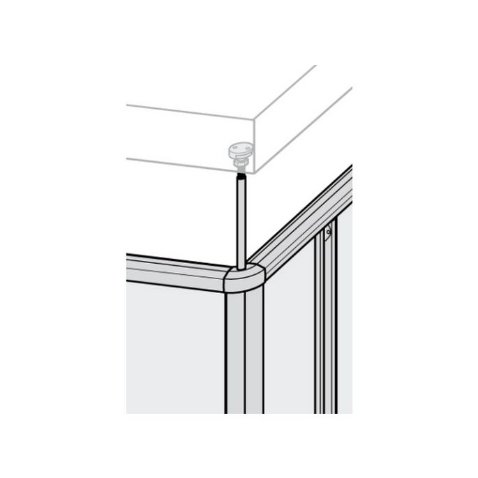 Huppe 1002, 054540 set inschuif magneetstrippen