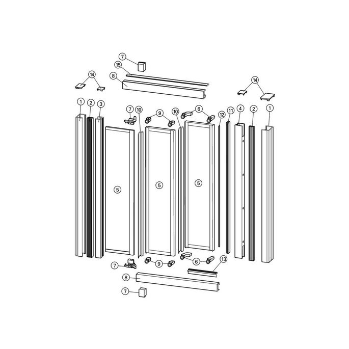 Huppe Alpha, 024006 set wieltjes