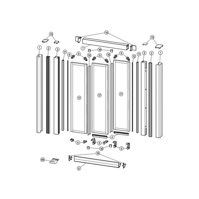 Huppe Alpha (2) - Classics 2, 024019 set wieltjes