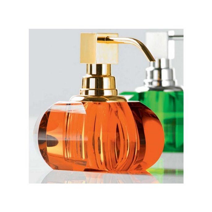 Decor Walther Crystal 0924481 KR SSP zeepdispenser (goud pompje) Amber Crystal