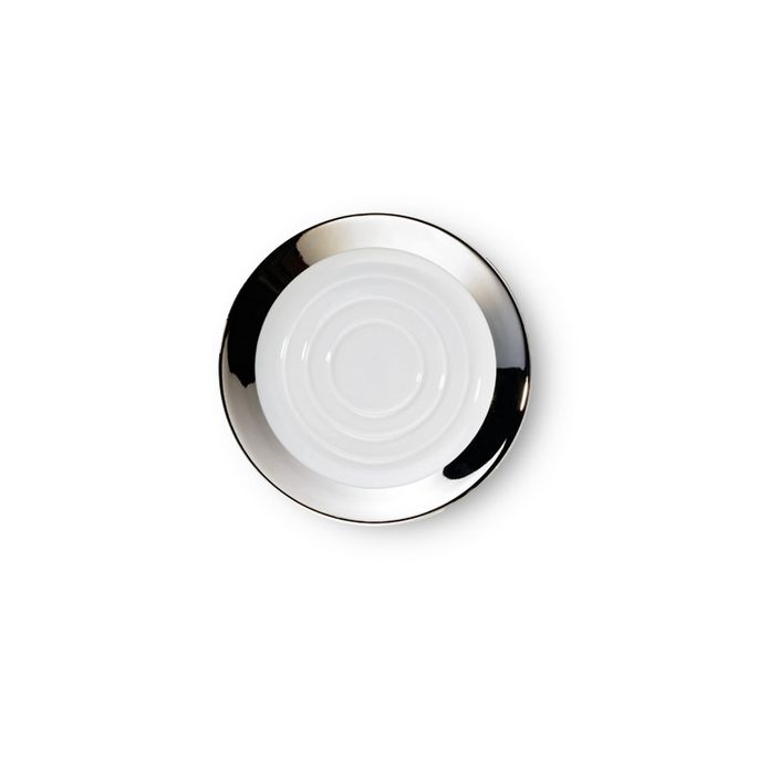 Decor Walther Porcelain 0846700 STS 50 zeepschaal porselein wit/ platinum