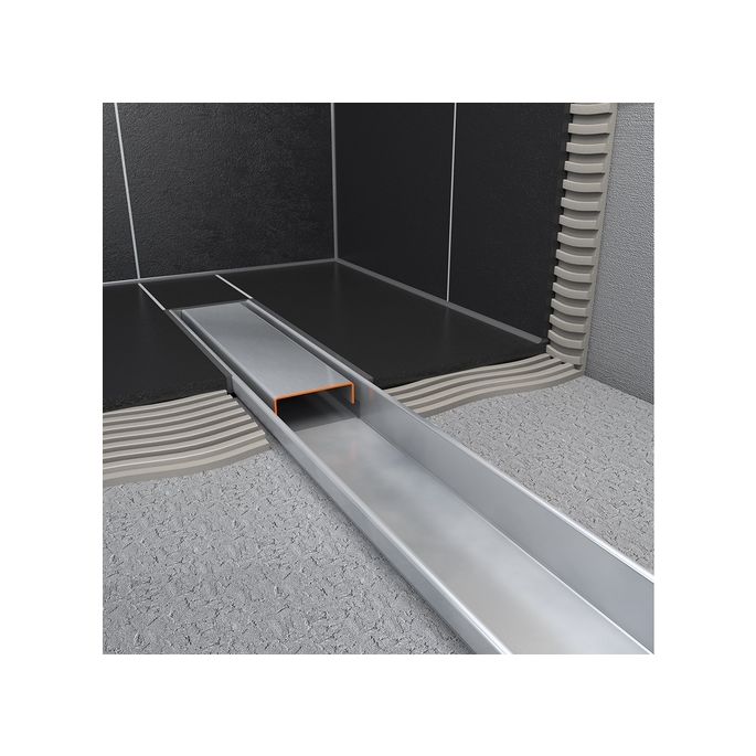 Easy Drain Compact 50 EDCOM140050 douchegoot 140cm zijuitloop