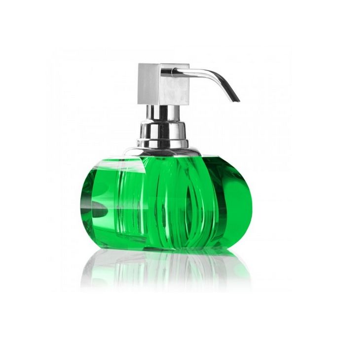 Decor Walther Crystal 0924296 KR SSP zeepdispenser (chroom pompje) English green Crystal