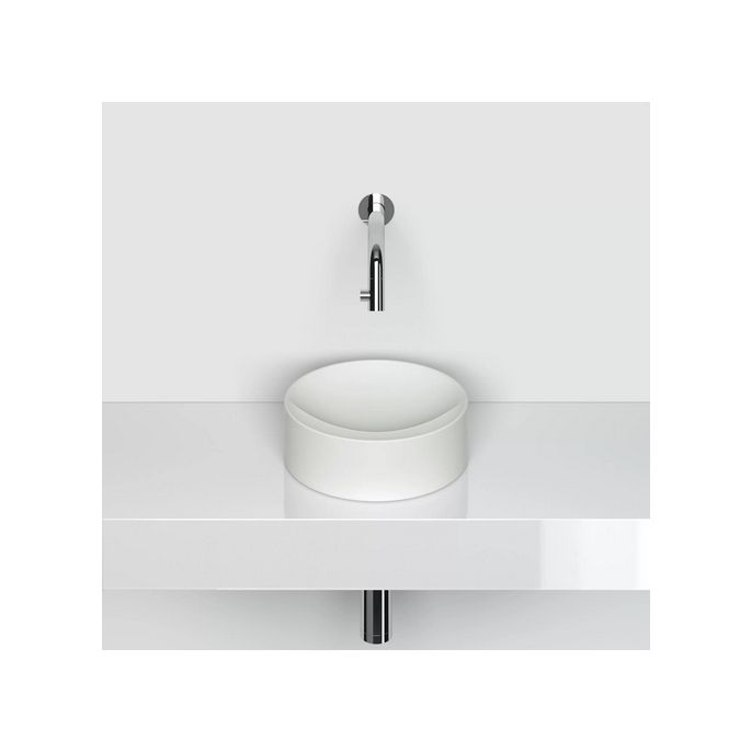 Clou Vale CL0302164 fontein 22cm zonder kranenbank mat wit keramiek