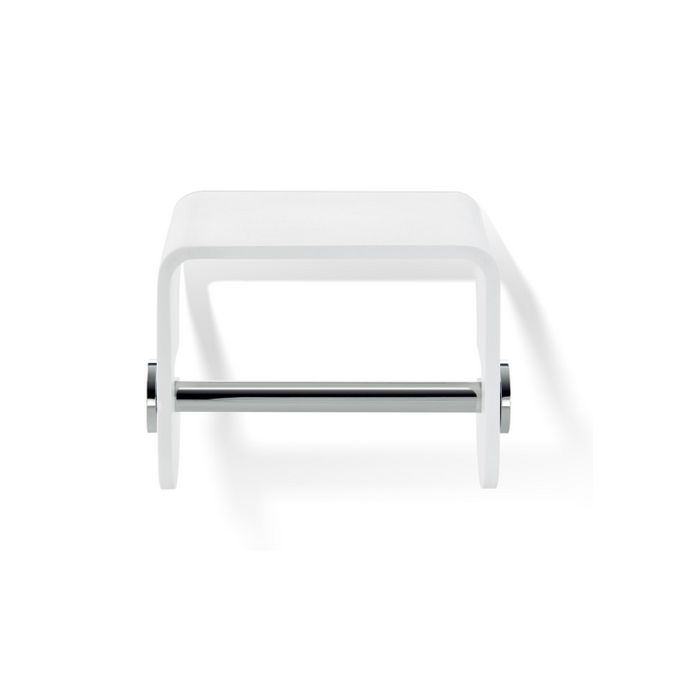 Decor Walther 0974554 Stone TPH4 toiletrolhouder wit/ chroom