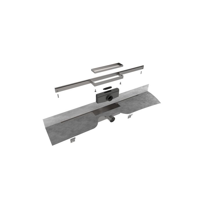 Easy Drain M-line MLINE90030 douchegoot 90cm zijuitloop