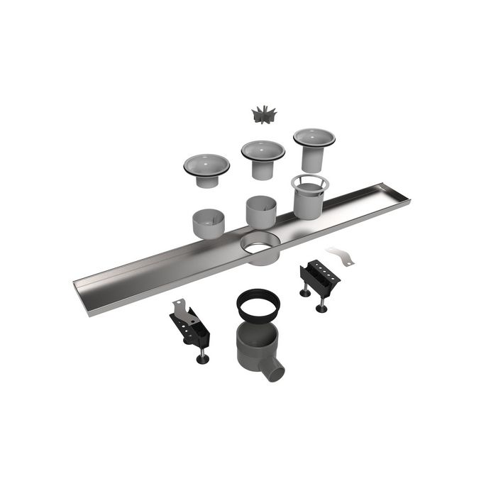 Easy Drain Multi EDM1800 douchegoot 180cm zijuitloop