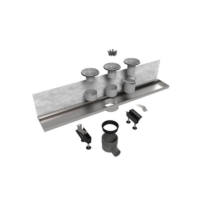 Easy Drain Multi Inbouwdeel EDMWI800 douchegoot 80cm zijuitloop Wall (zonder rooster)