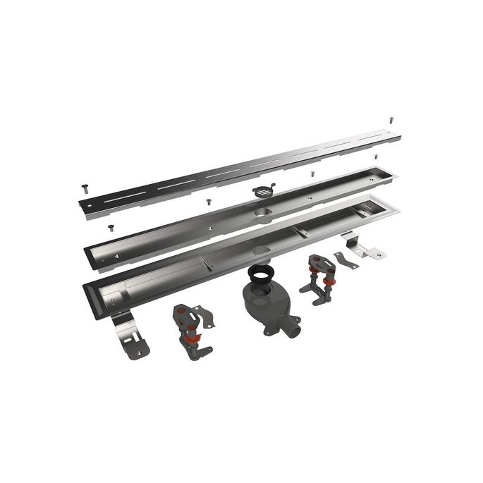 Easy Drain Vinyl EDVINM2100035 douchegoot 100cm zijuitloop