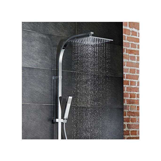 HSK AquaSwitch RS 500 rechthoekig 1001740 showerset zonder kraan chroom