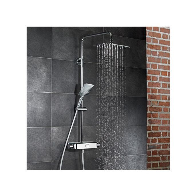 HSK AquaSwitch Softcube 1001980 showerset met thermostaat chroom