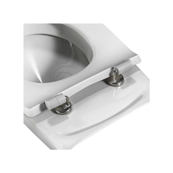Pressalit Objecta D Pro 997011-DH4999 toiletzitting zonder deksel wit polygiene