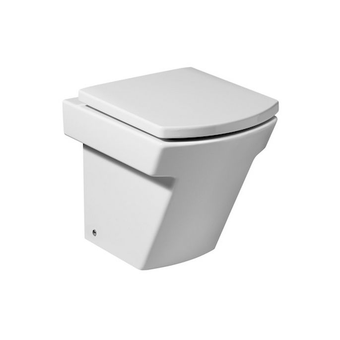 Roca Hall A801622004 toilet seat with lid white