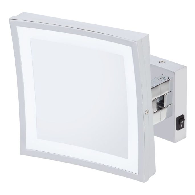 Geesa Mirror 911099 scheerspiegel 2-armig 5x vergrotend chroom