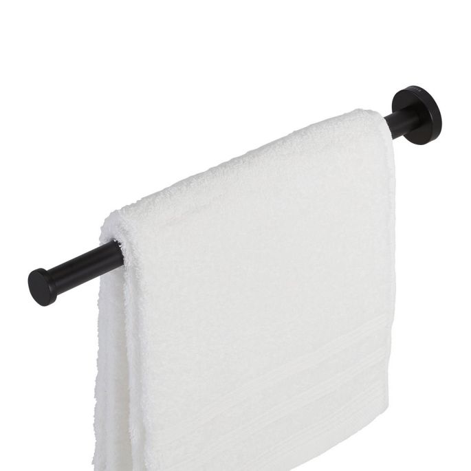 Geesa Nemox Black 916519-06 1-lids handdoekhouder mat zwart