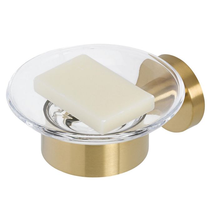Geesa Nemox Brushed Gold 916503-07 zeephouder goud geborsteld