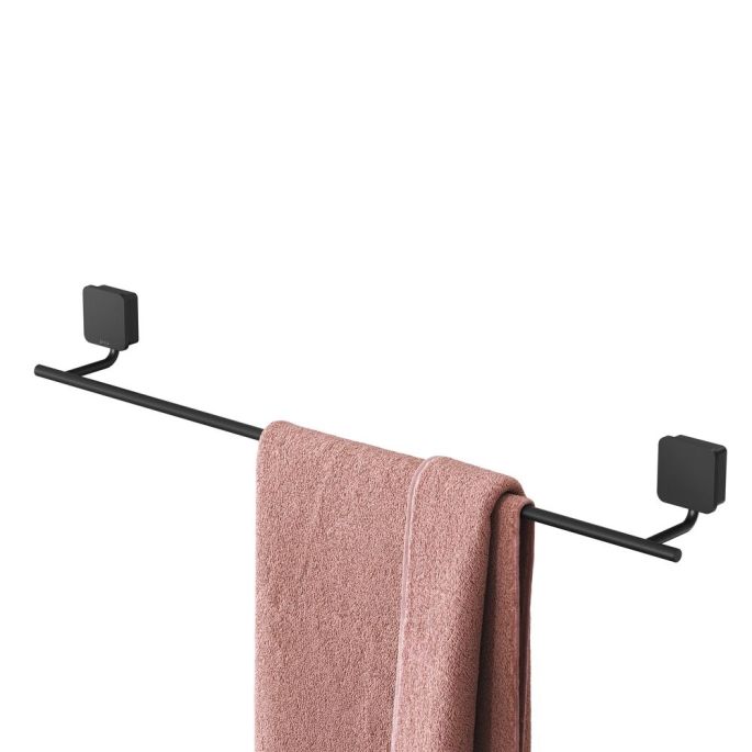 Geesa Topaz Black 917907-06-60-A handdoekrek 60cm zwart