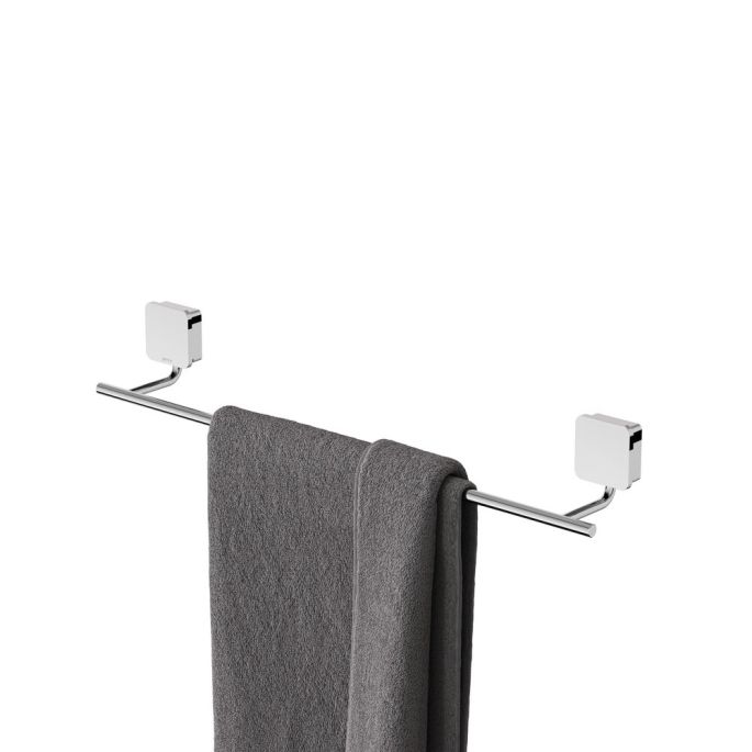 Geesa Topaz Chrome 917907-02-45-A handdoekrek 45cm chroom