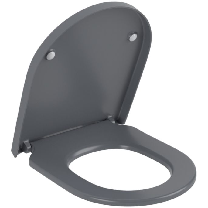 Villeroy en Boch Subway 3.0 8M42S1i4 toiletzitting met deksel grafiet