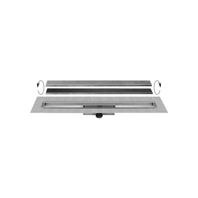 Easy Drain Compact 30 TAF EDCOMTAF170030 douchegoot 170cm zijuitloop