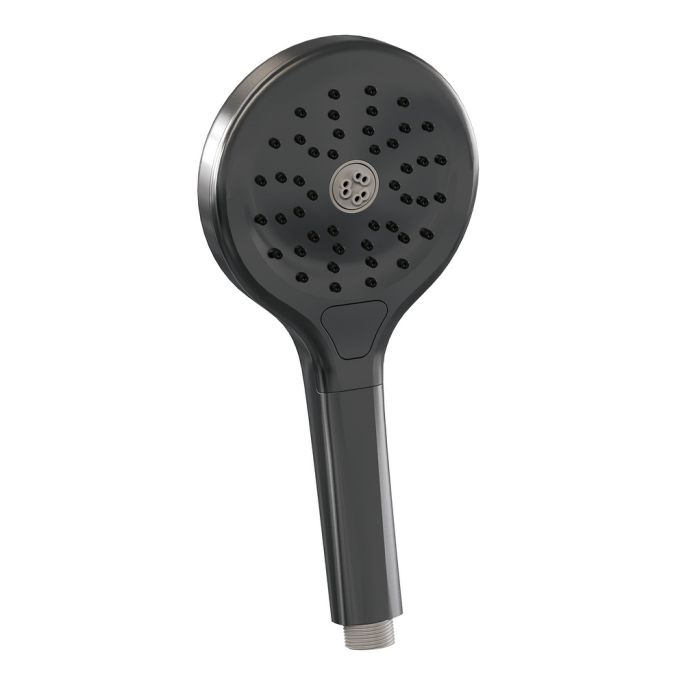 Brauer Carving 5-GM-087-2 opbouw thermostatische regendouche SET 02 gunmetal geborsteld PVD