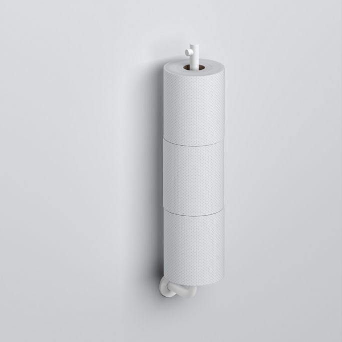 Clou Kaldur CL/09.05035.20 reserverolhouder mat wit