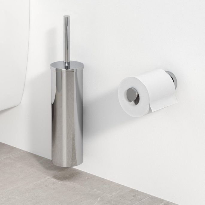 Geesa Nemox 651102 toiletborstelhouder (witte borstelkop) chroom