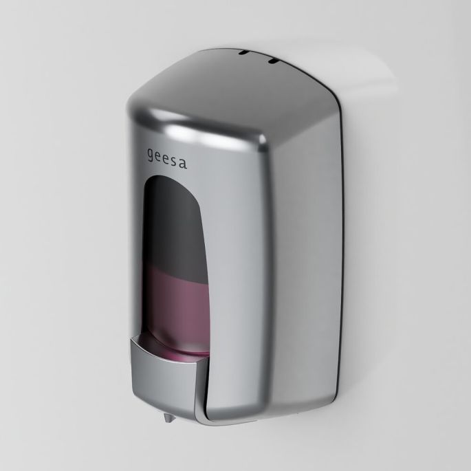 Geesa Public Area 911217-05 zeepdispenser 900 ml RVS geborsteld