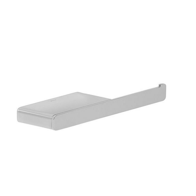 Geesa Shift Chrome 919924-02 toiletrolhouder zonder klep met planchet chroom